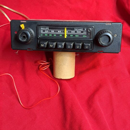 Philips GT-3 vintage radio FM AM used, fully functional