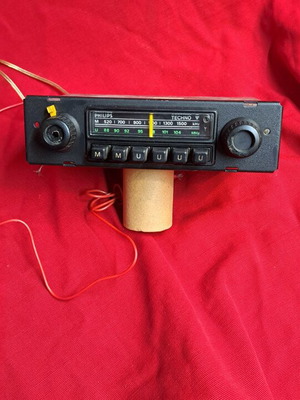 Philips GT-3 vintage radio FM AM used, fully functional