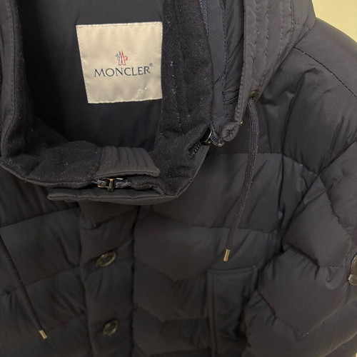 Moncler men's jacket like new, size XL, blue