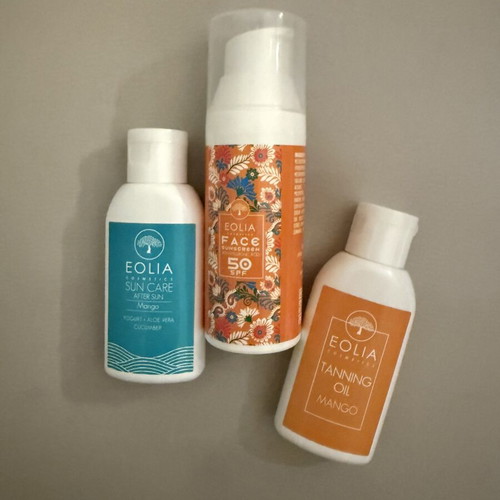 Eolia Sunscreens travel set new