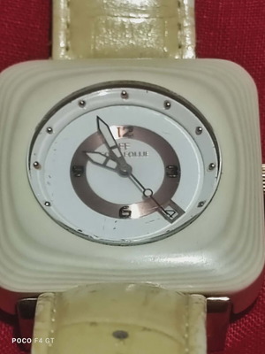 Ρολόι γυναικείο Folli Follie WF7P048 μεταχειρισμένο, λευκό