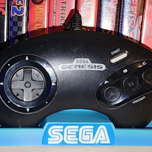 Sega Genesis Controller Stand new with cable management
