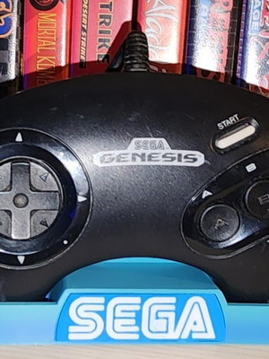 Βάση χειριστηρίου Sega Genesis καινούργια, με διαχείριση καλωδίου