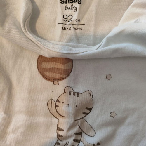 Baby bodysuits used, pack of 5, age 24-36 months