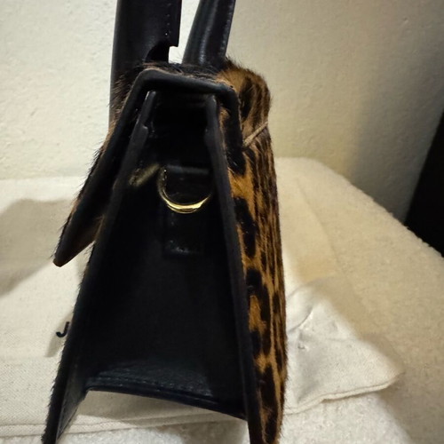 Jacquemus Chiquito crossbody bag new, black and brown