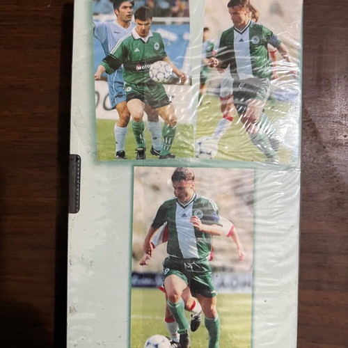 Panathinaikos collectible video cassettes new, pack of 2 sealed