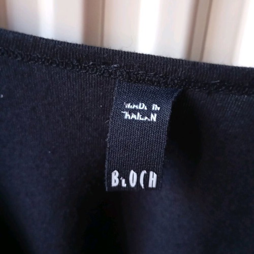 Crop top black like new, size M-L