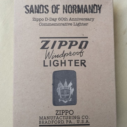 Zippo D-Day 60th Anniversary Collectible Set like new