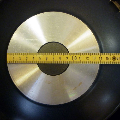 Wok nonstick pan with glass lid like new 33.5 cm