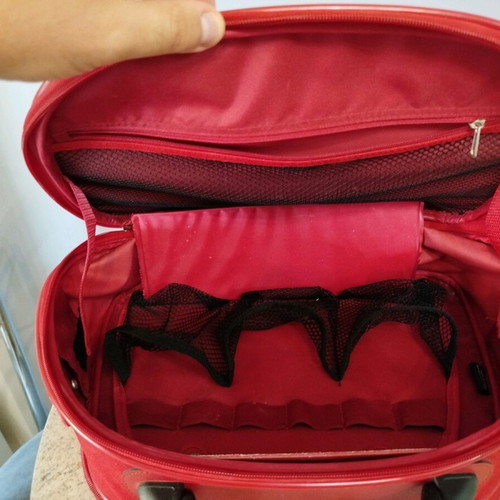 Crisano by Hunter toiletry bag like new fabric travel case