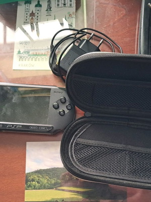 PSP console used in excellent condition with case and charger