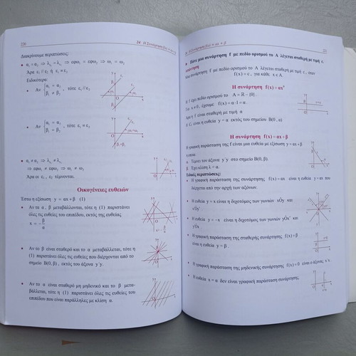 Algebra A' Lykeiou 2010 like new, study guide with exercises
