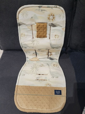 Stroller Cover La Millou used with matching belt covers