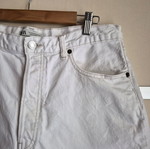Zara men's white denim shorts like new, size M