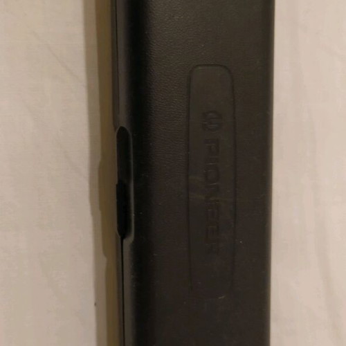 Plastic black organization box like new