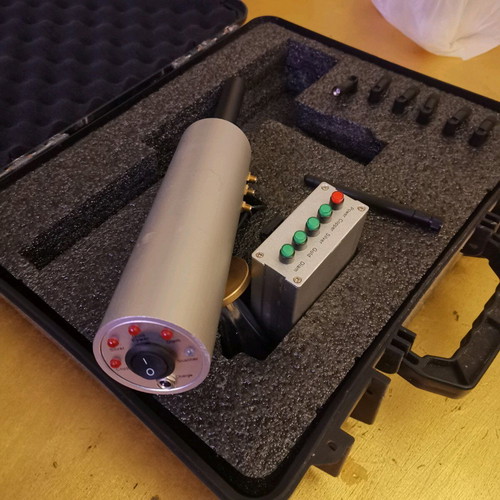 Metal Detector used, multipurpose with multiple and single frequencies
