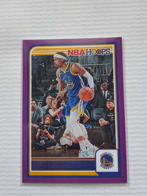 Κάρτα Moses Moody Purple NBA Hoops 2023-24 Panini νέα