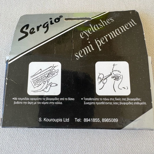 Eyelashes Sergio No 415 new professional product