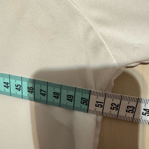 White blouse Notes Du Nord size L like new with asymmetric hem