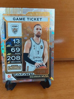 2026 Euroleague Contenders Dzanan Musa Dubai Game Ticket new 7/10