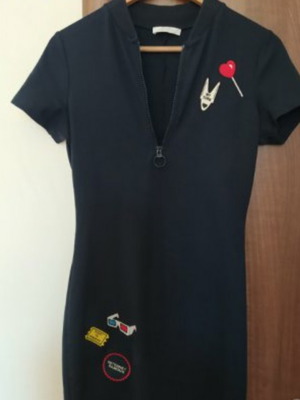 Zara dress short, like new, size M, black