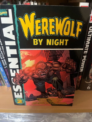 Essential Werewolf by Night volumes 1 and 2 new