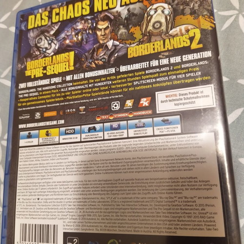 Borderlands The Handsome Collection PS4 like new