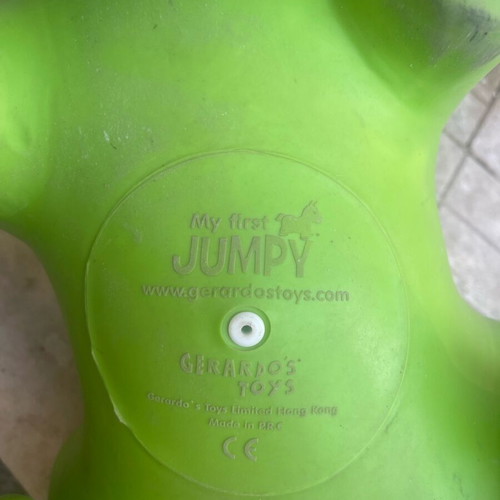 Jumpy Hop Hop inflatable frog used