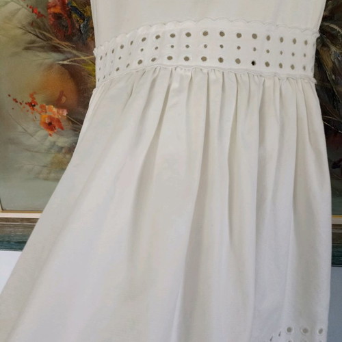 Red Valentino dress white like new, size 42 Italian