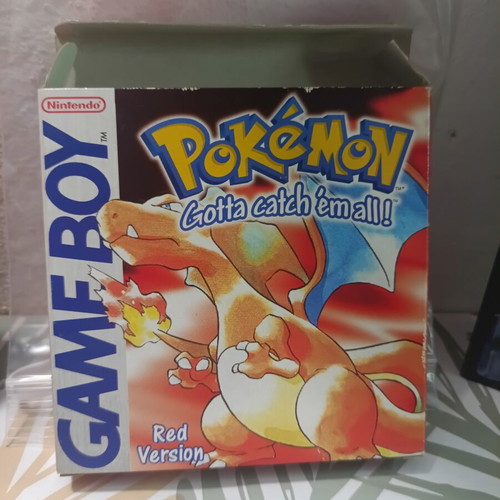 Pokemon Red CIB with Greek Trainer's Manual used