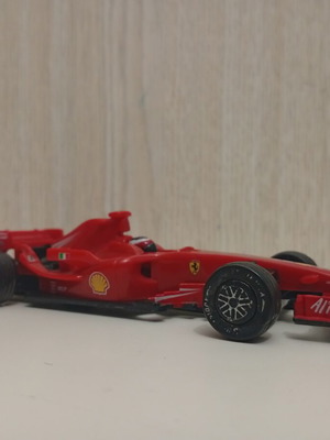 Shell V-Power Promo F1 Formula αγωνιστικό αυτοκινητάκι Ferrari F2008 1/38 μεταχειρισμένο με μηχανισμό