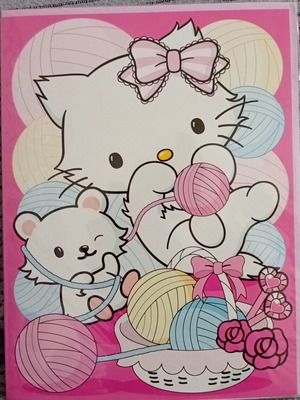 Vintage Sanrio Charmmy Kitty Giant Greeting Card New 2014