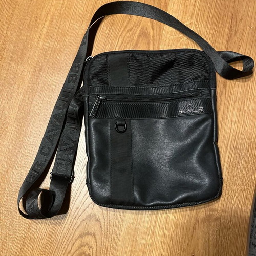 Cavalli BB shoulder bag black like new men's