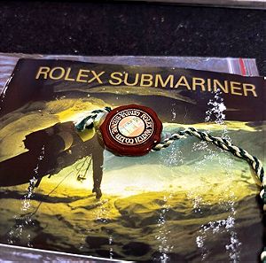 2007 Rolex Original submariner Booklet and OYSTER SWIMRUF HOLOGRAM