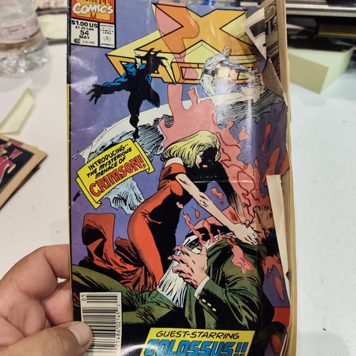 Marvel comics used, set of five with some wear