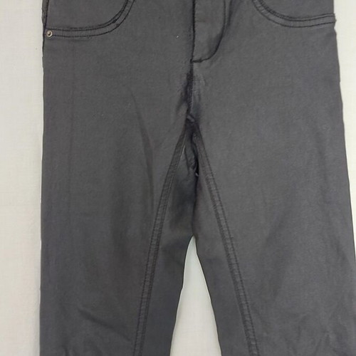 Tally Weill women's denim pants with leather effect, slim fit, 5 pocket