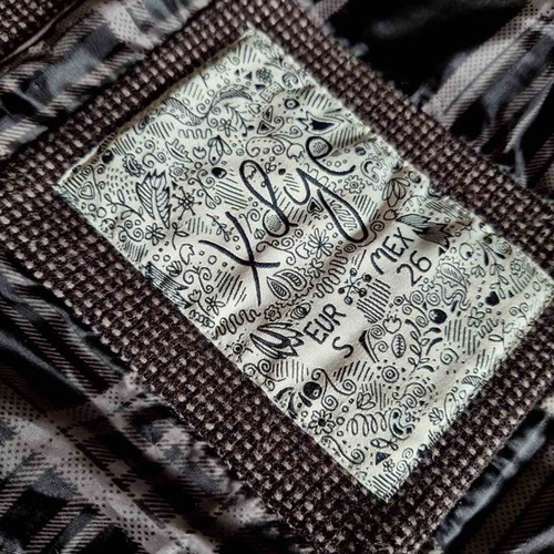 Xdye coat size S new, brown