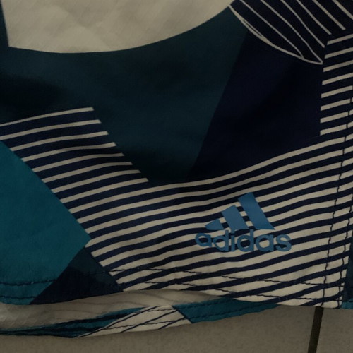 Adidas swimwear XL like new, blue, with drawstrings and scratch closure