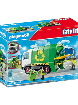 Playmobil City Life Recycling Collection Vehicle 71234 new
