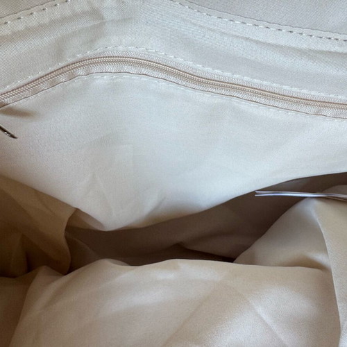 Stradivarius teddy fluffy beige shoulder bag new with tag