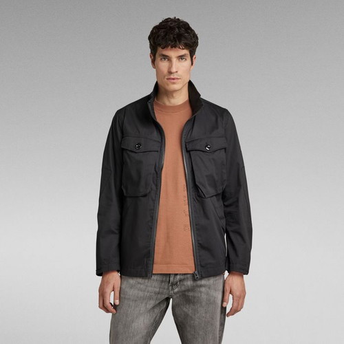 G-Star RAW Type C Utility Overshirt Jacket new, black, men's M