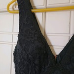 Formal women's dress new small black maxi
