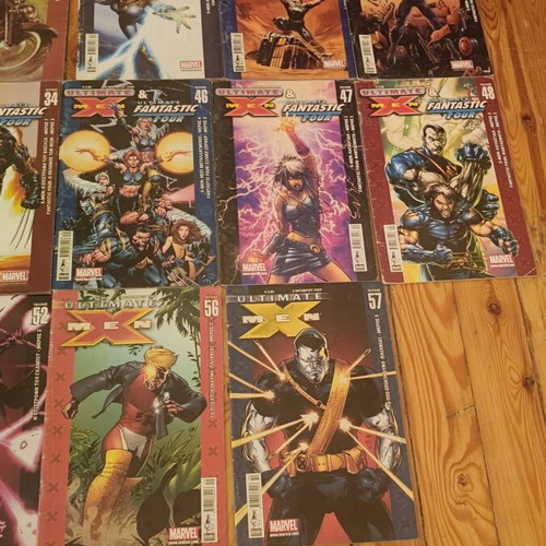 Ultimate X-Men comics used, set of 13 Greek issues by Anubis