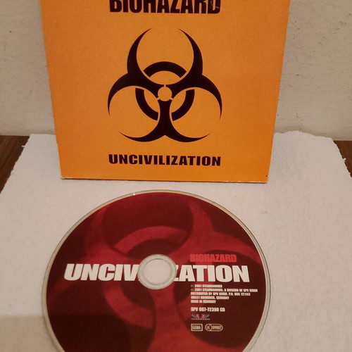 Biohazard Uncivilization CD like new, punk