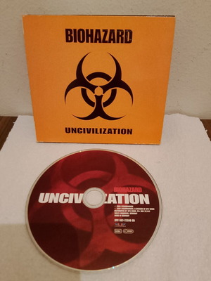 Biohazard Uncivilization CD like new, punk
