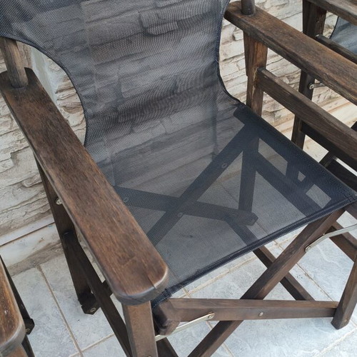 Director chairs professional set of 4 like new