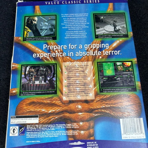 Aliens A Comic Book Adventure PC big box used