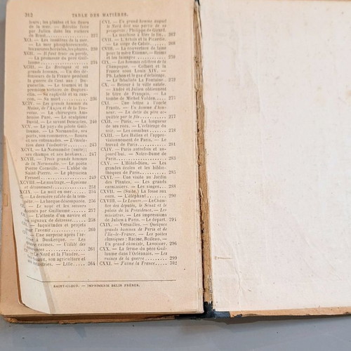 Foreign language books used, two volumes with engravings