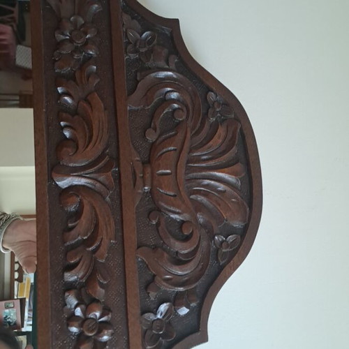 Mirror old like new, dimensions 84×56cm