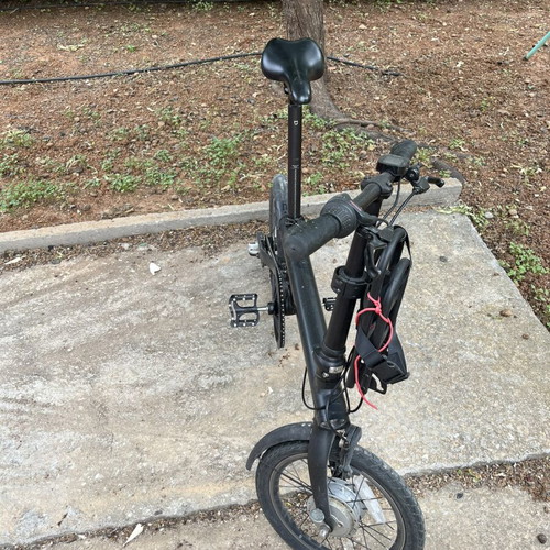 Xiaomi QiCycle electric folding bike used